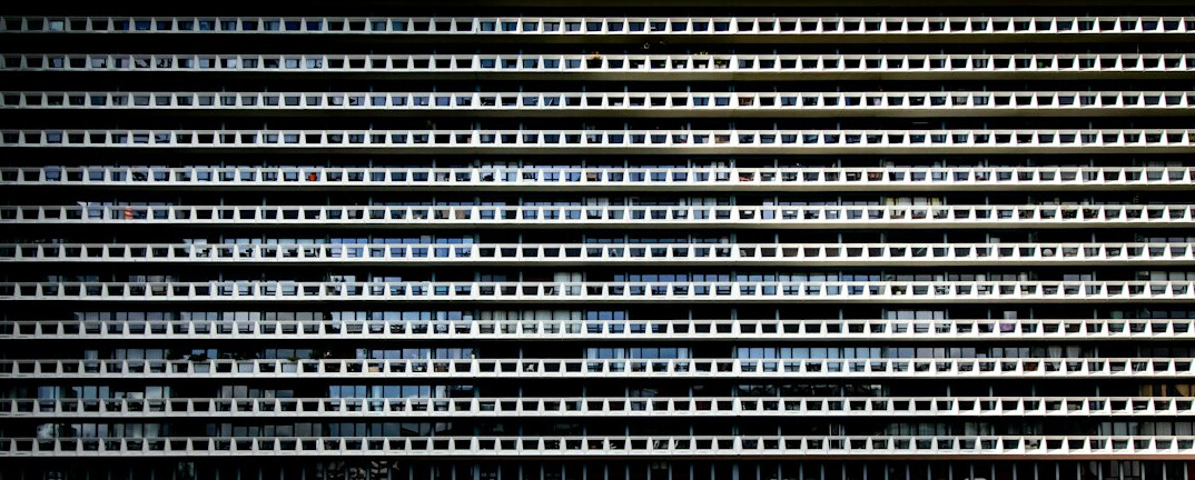 Close-up of a computer screen showing rows of source code